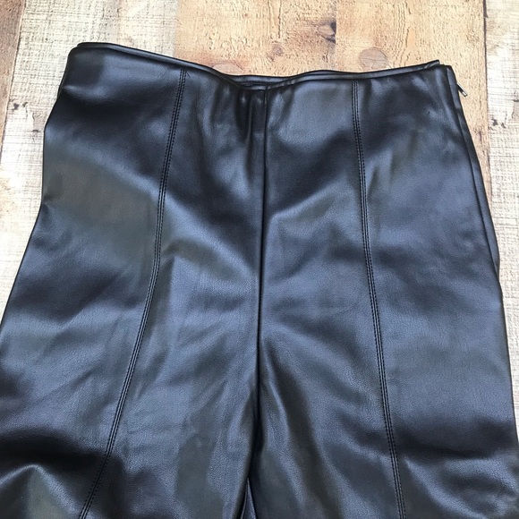V Ery J leather like pants. - Picture 2 of 7